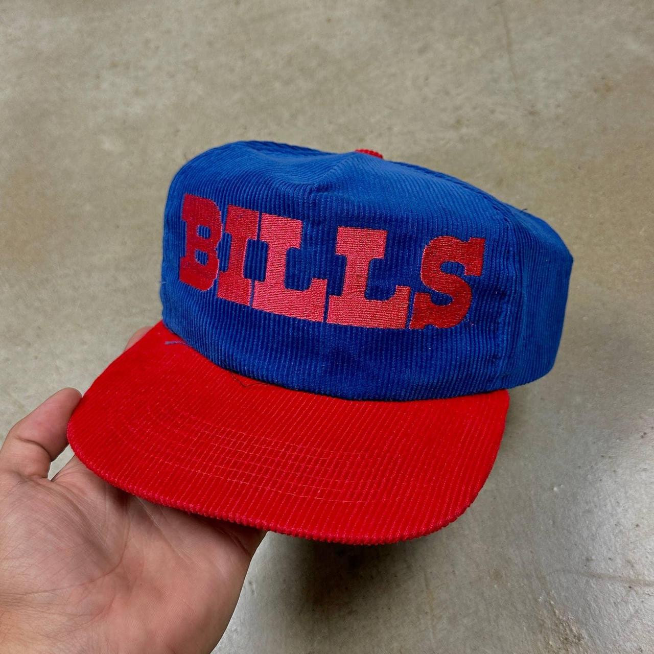 VTG Annco NFL Buffalo Bills corduroy snapback hat. - Depop