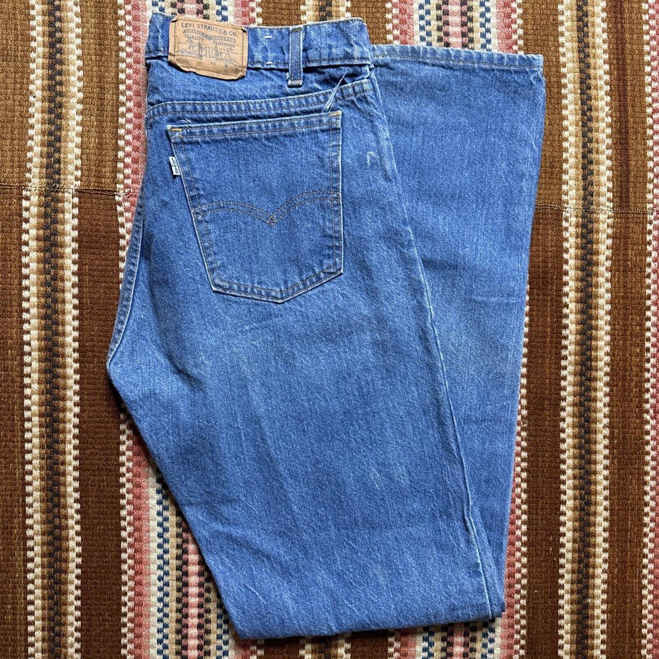 Vintage Levi s 536 Jeans Men s Blue 35X33.5 USA Made. Depop