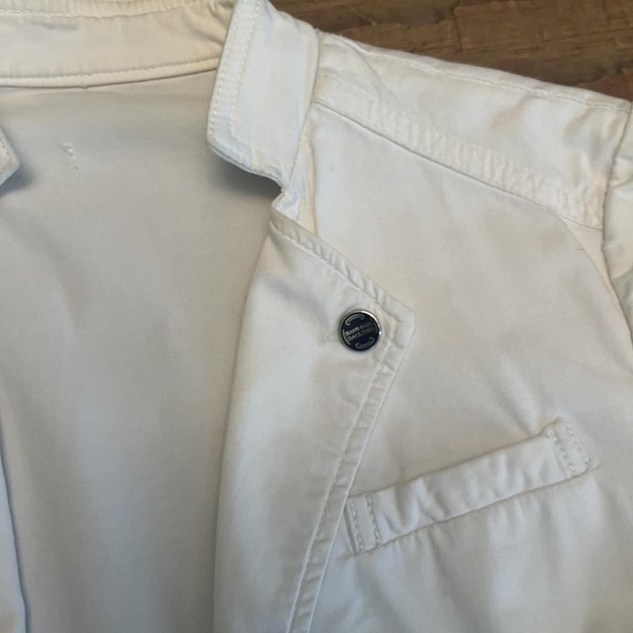 Jean-Paul Gaultier Women's White Jacket | Depop