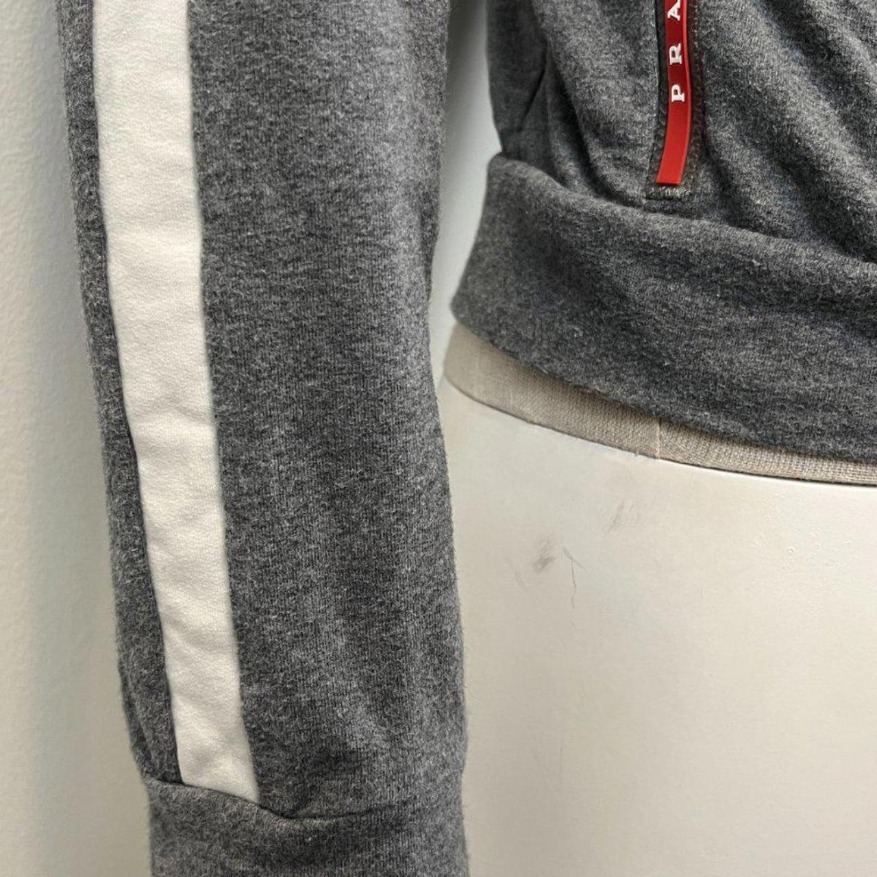 Hoodie Prada Grey Tracksuit Mens Designer Tracksuits Hooded Jumper
