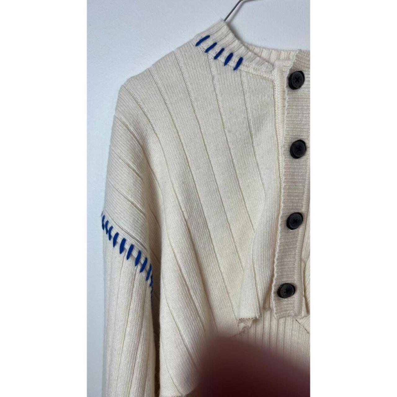 Ader Error Men's Cardigan - Cream - M – ADER ERRO… - image 3