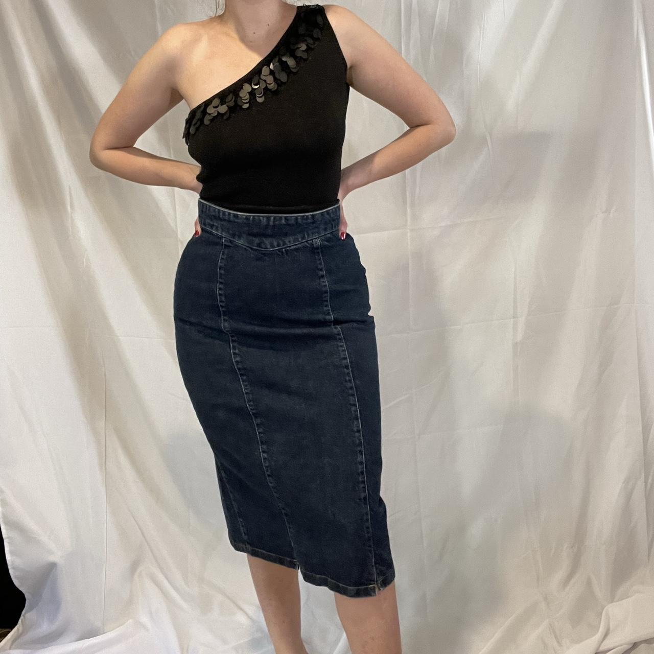 Cristina Women's Blue and Navy Skirt