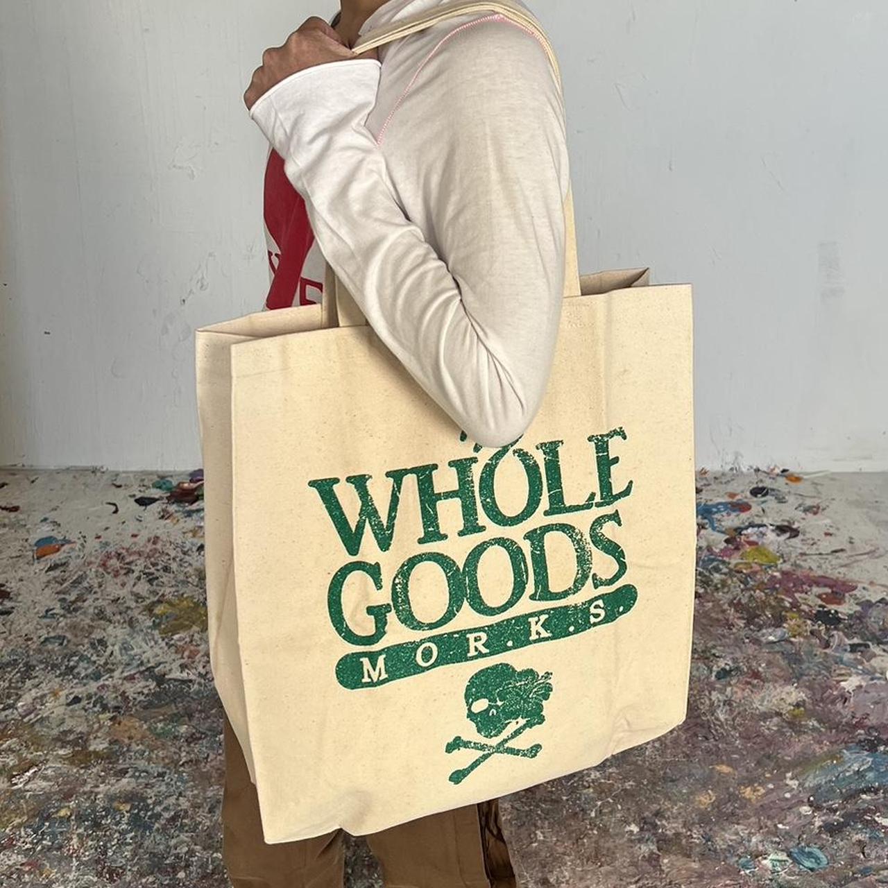 Whole foods clearance canvas tote bag