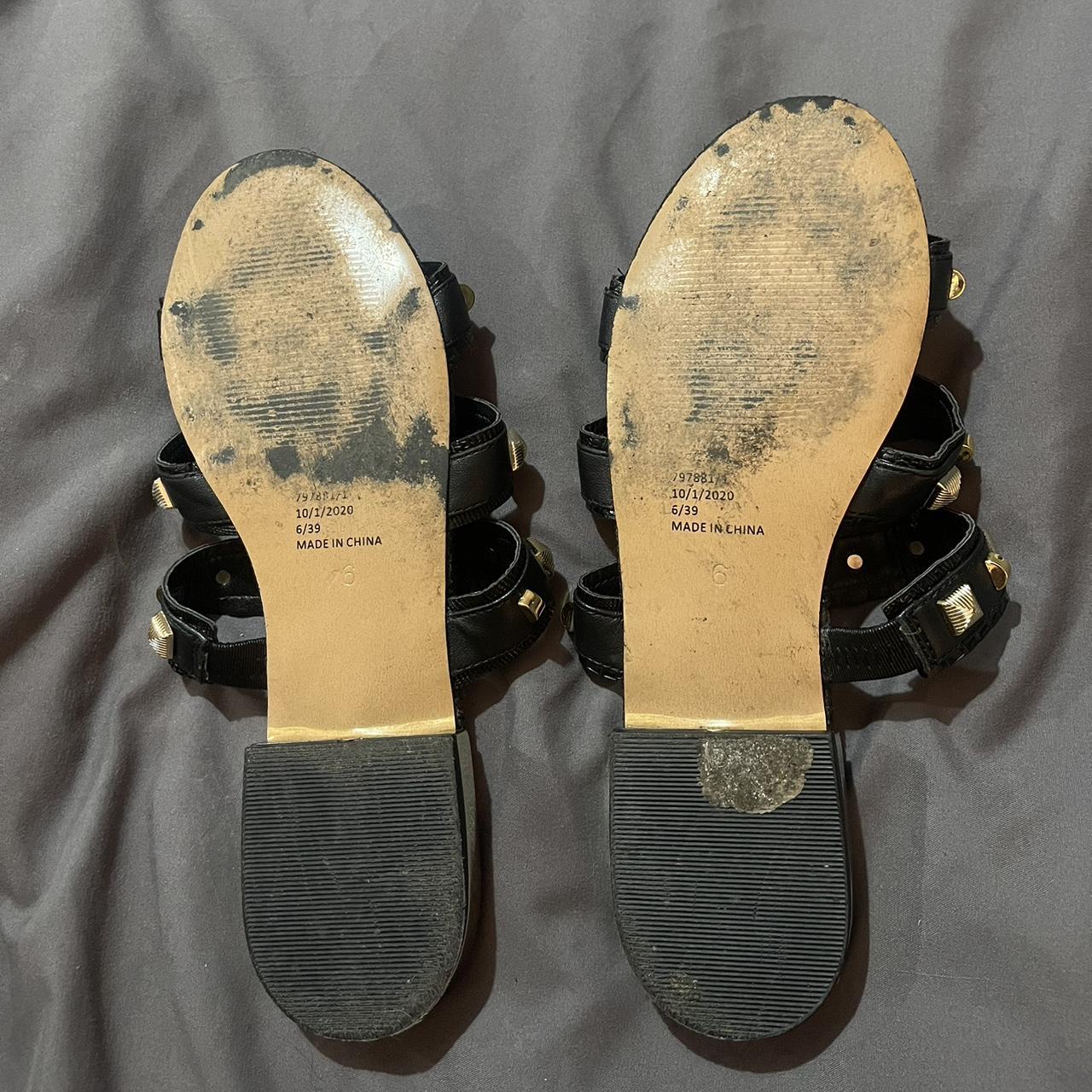 River Island black sandals Been worn few times... - Depop