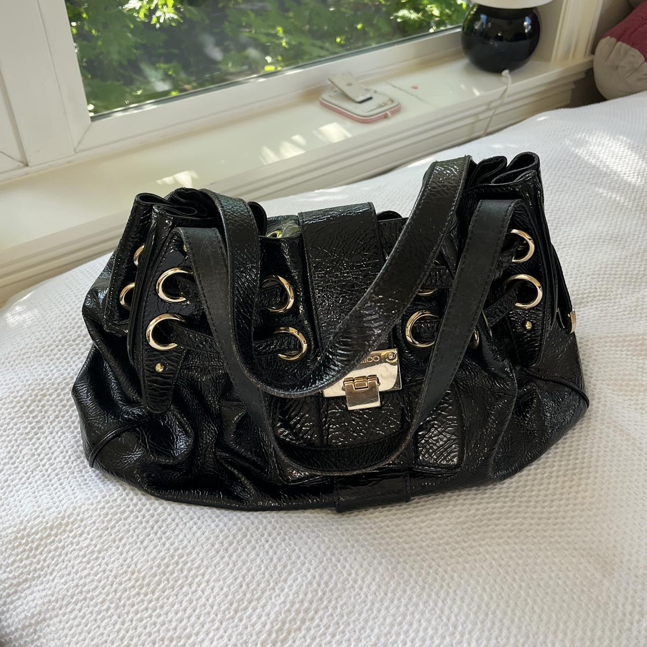 Jimmy Choo top Large Black Ramona Bag