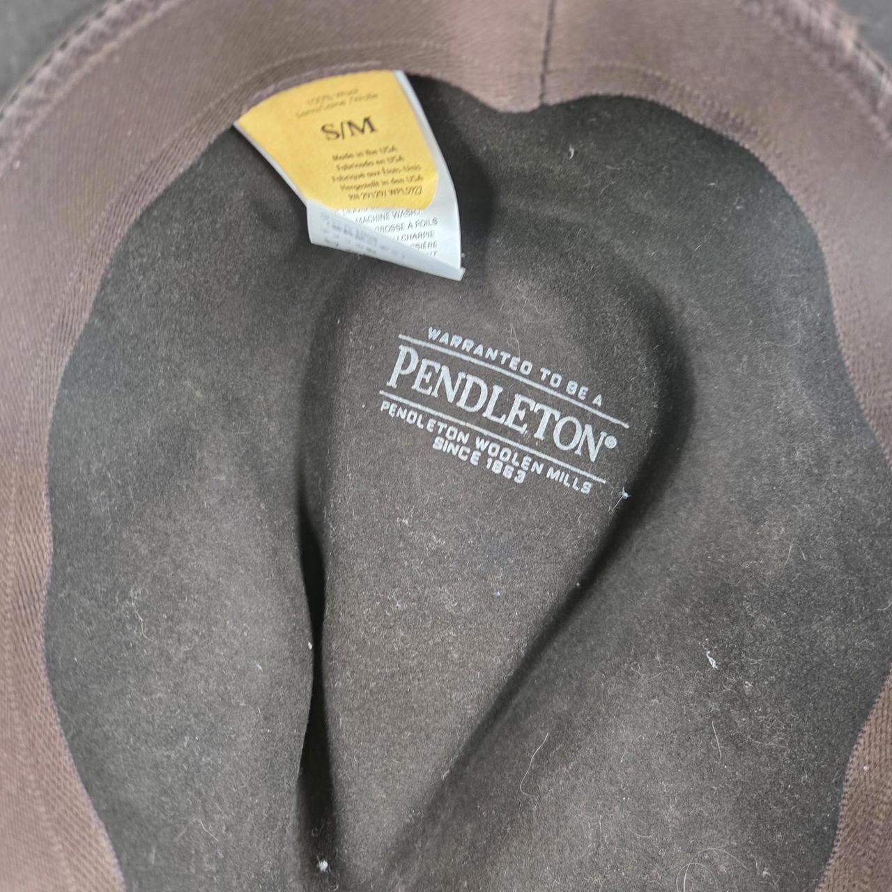 Pendleton Men's Hat - Black – Pendleton 100% Wool… - image 8