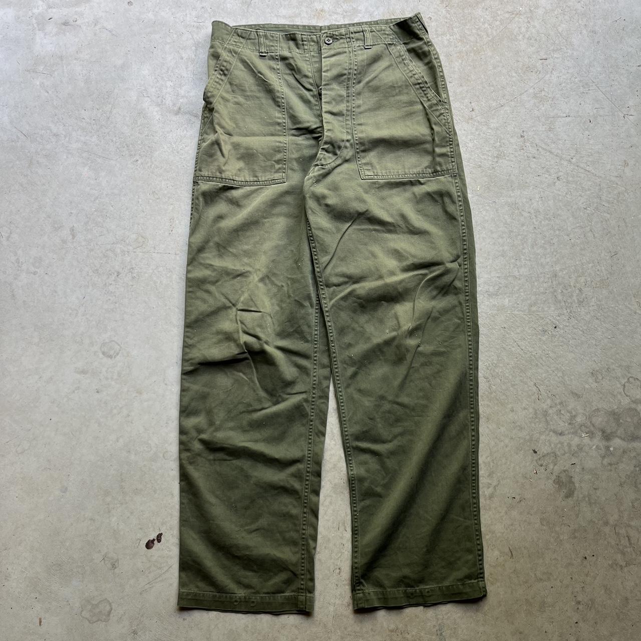 1980’s Military OG Type 1 Pants... - Depop