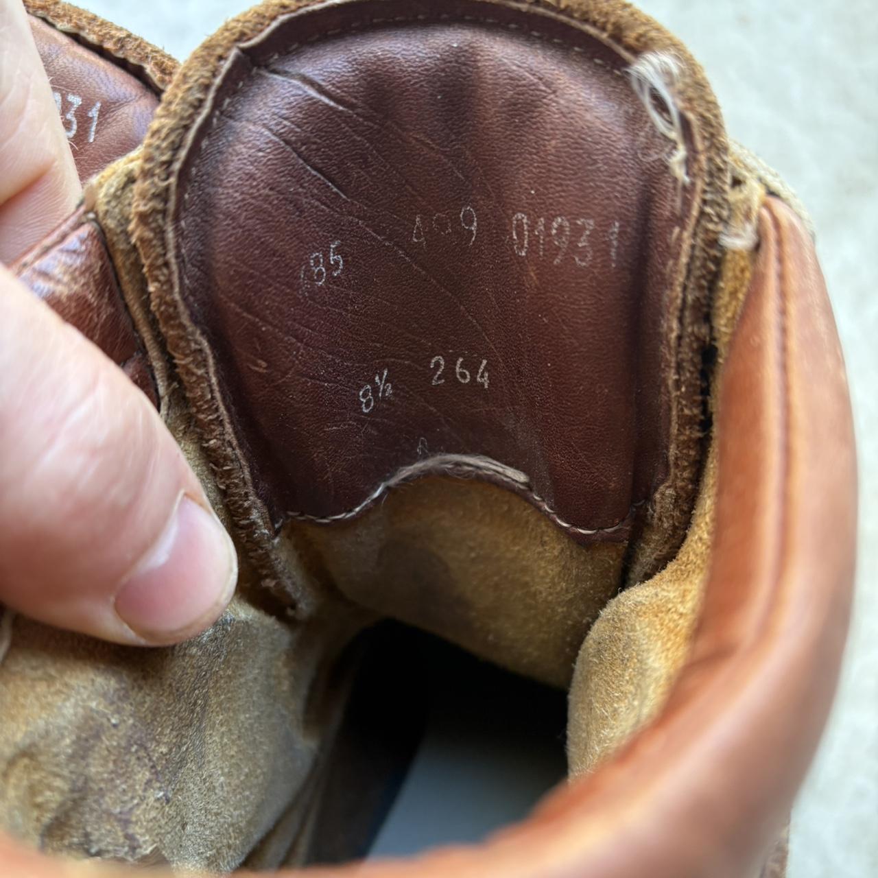 Men's Boots - Brown - US 8.5 – Vintage 1980’s Mou… - image 5