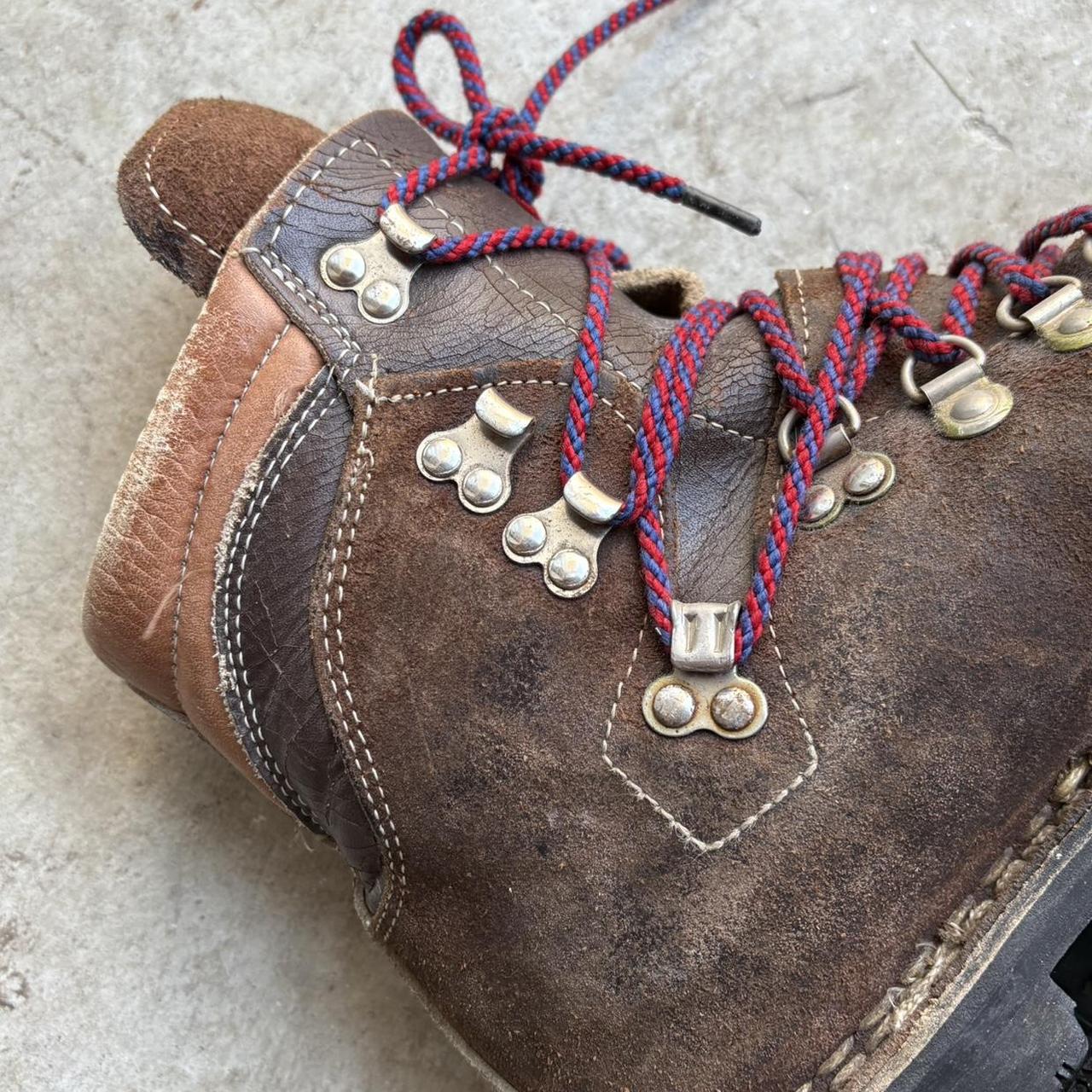 Men's Boots - Brown - US 8.5 – Vintage 1980’s Mou… - image 2