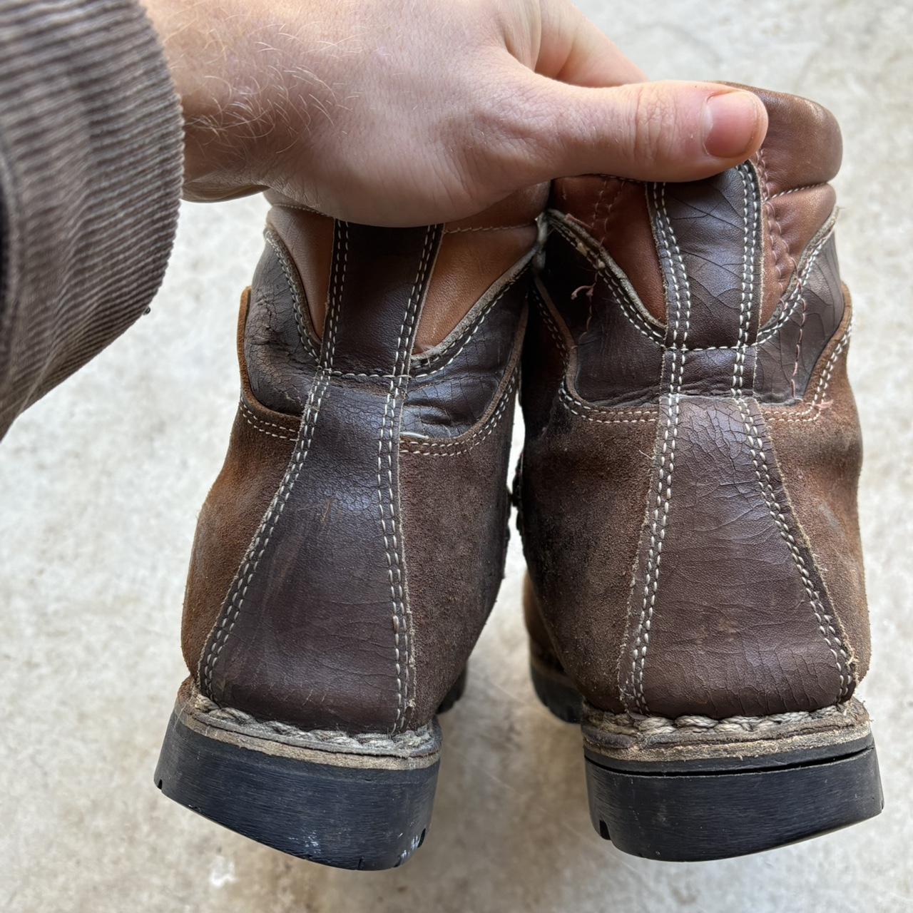 Men's Boots - Brown - US 8.5 – Vintage 1980’s Mou… - image 6