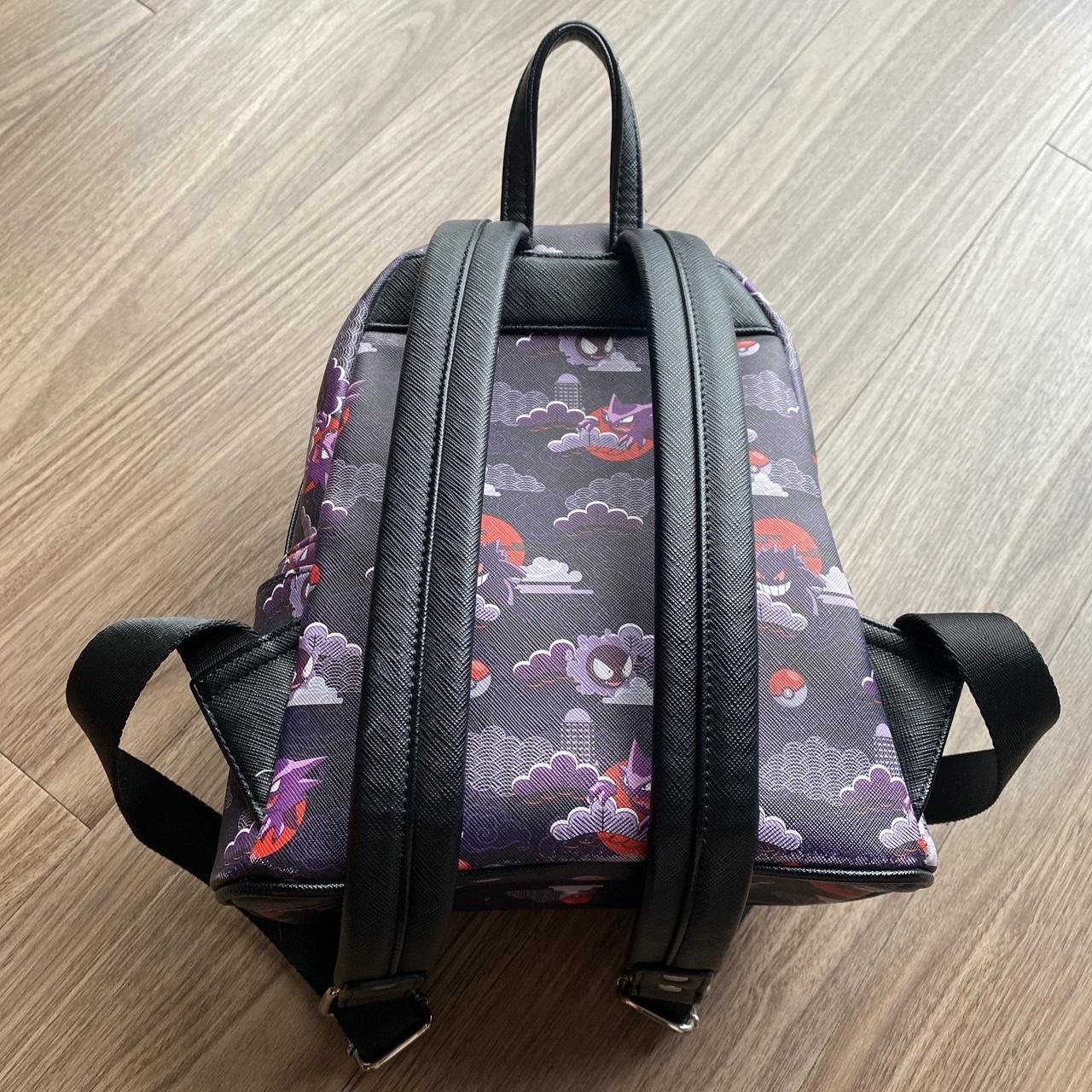 Pokemon Ghost Type Print Nylon Backpack