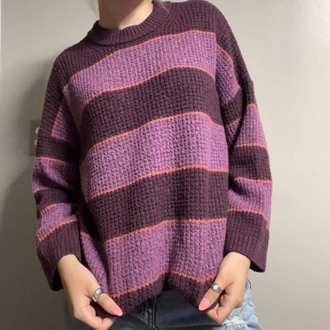 American eagle best sale purple sweater