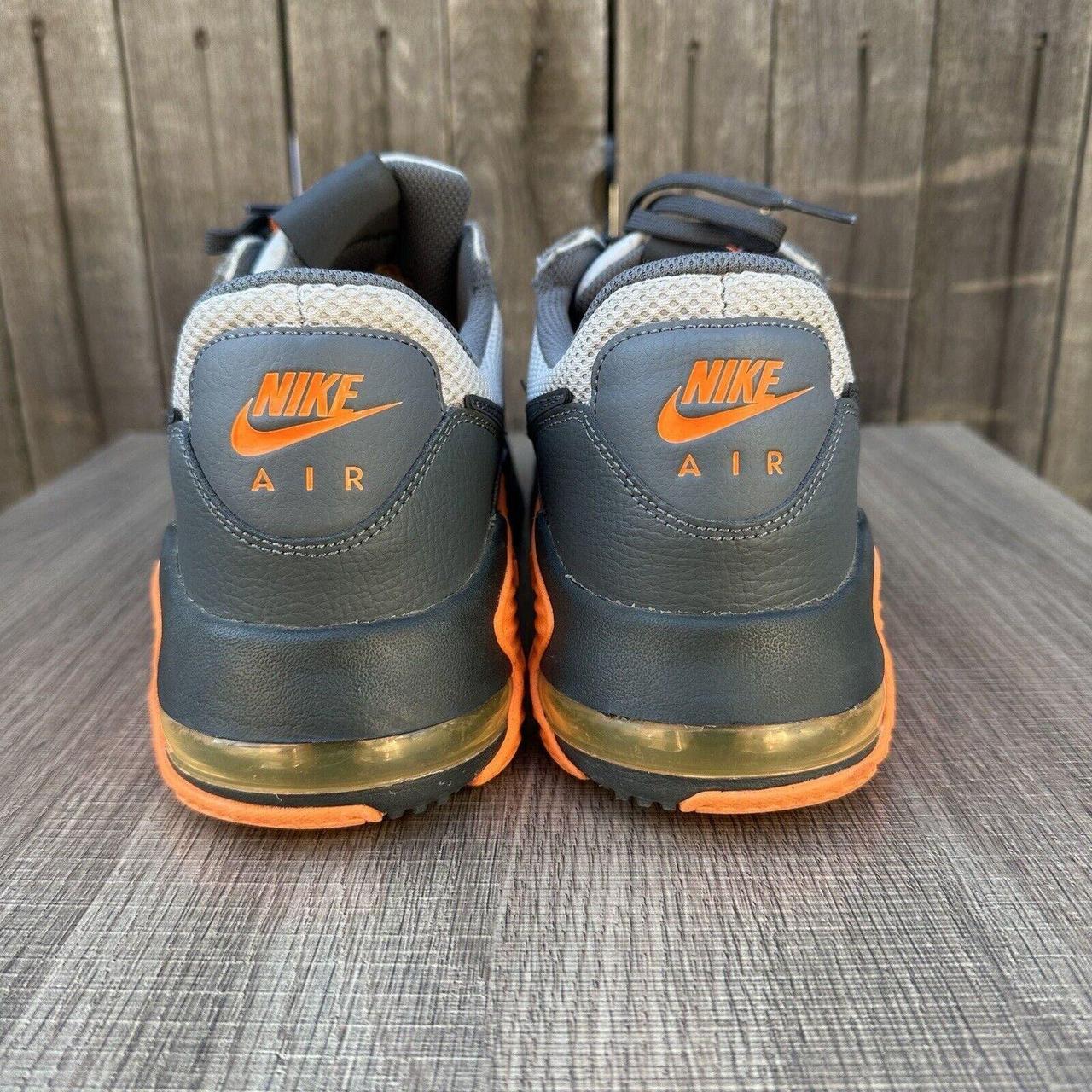 Nike grey and orange on sale trainers