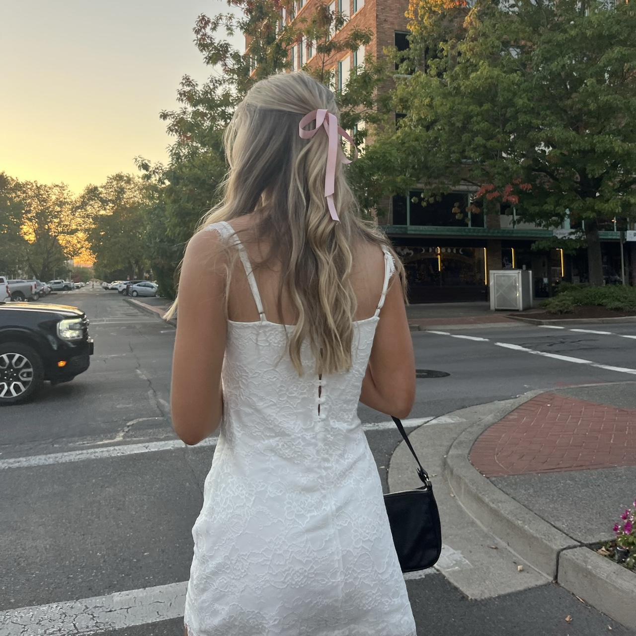 Princess Polly, white mini dress! So cute, love the... Depop