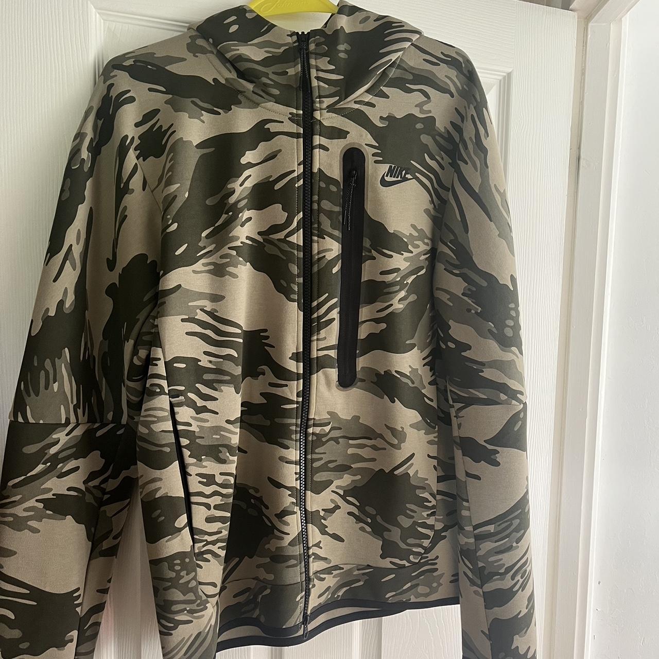 grey camo tech fleece