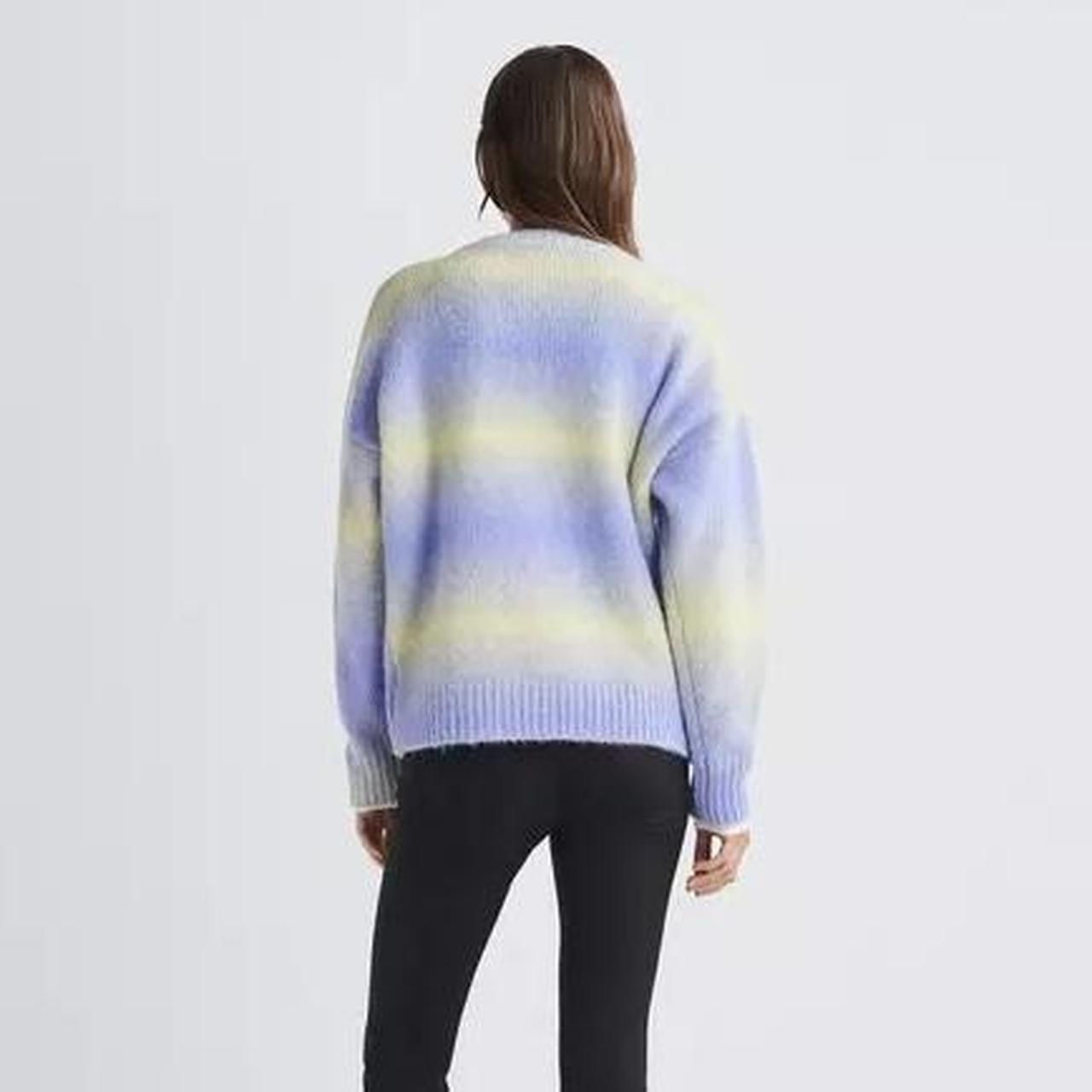 Rag & Bone Jonie Crew neck sweater 2024 purple alpaca wool size M S1