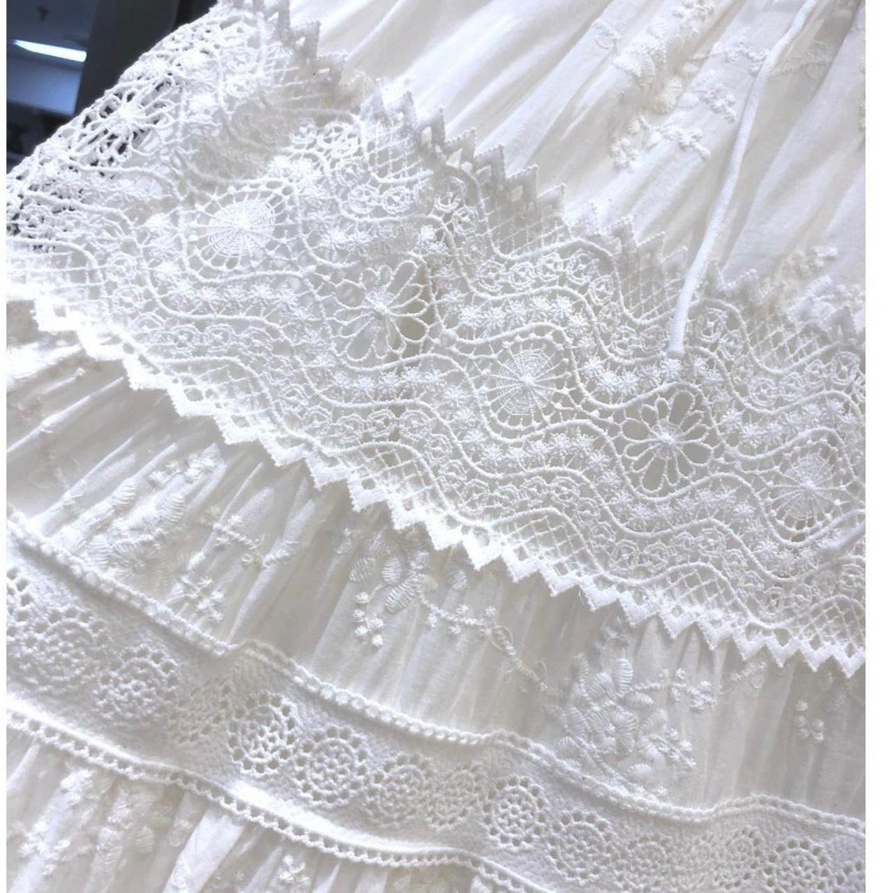Women's Skirt - White/Cream - One size – White la… - image 2