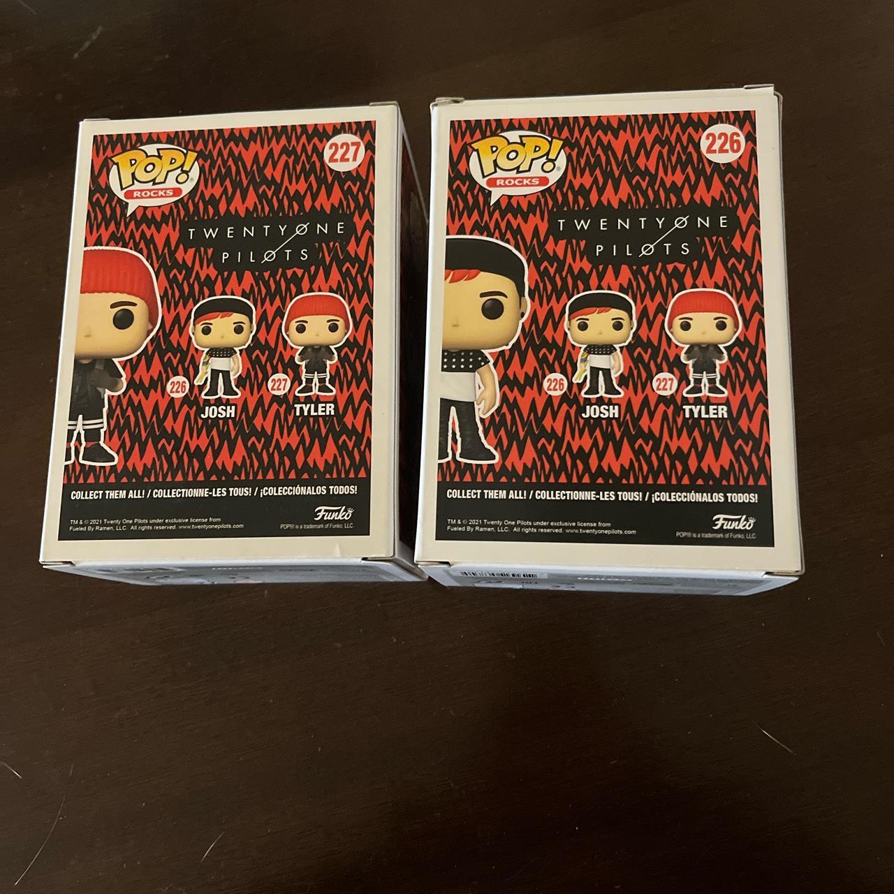 Twenty one pilots FUNKO pops Josh Dun and Tyler... - Depop
