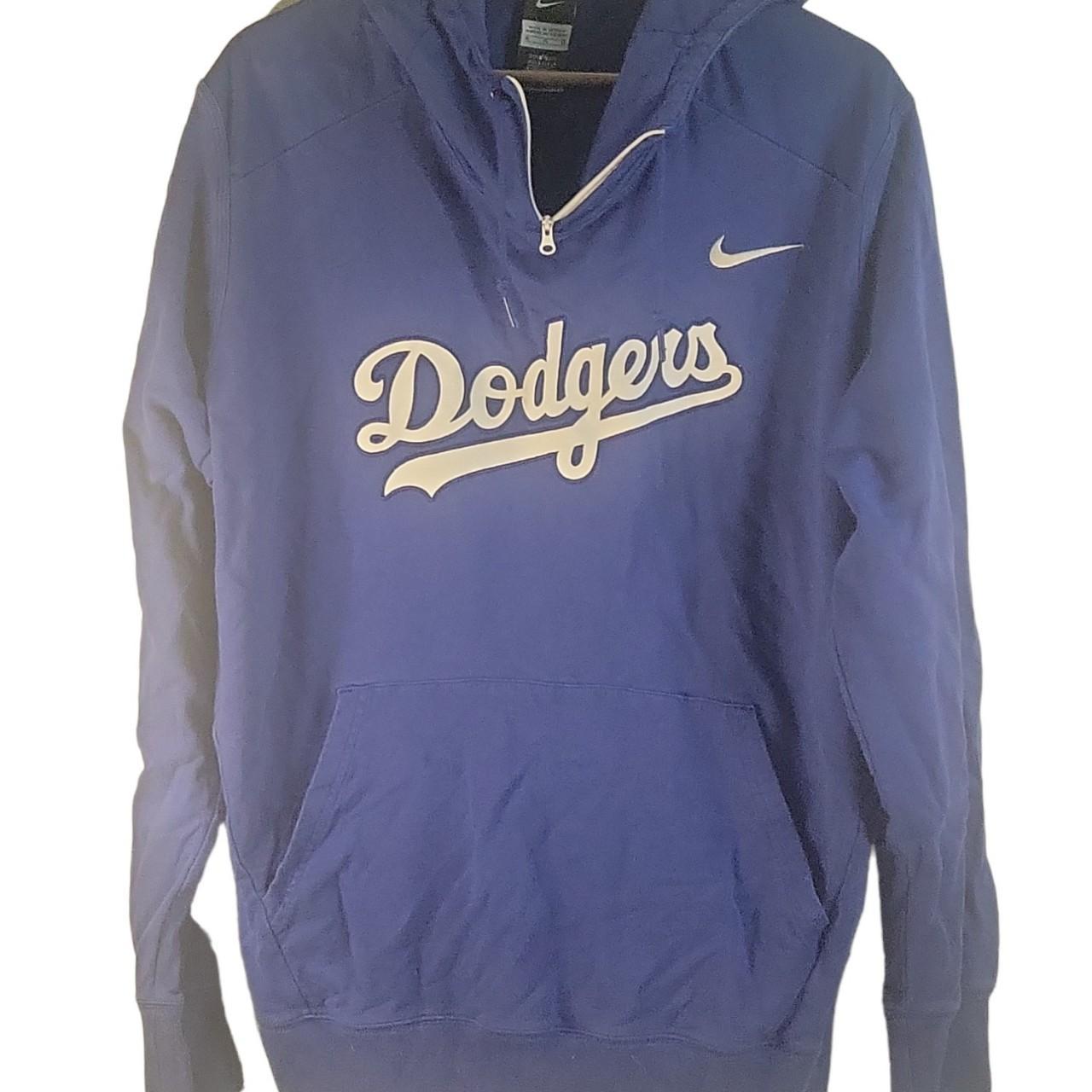 Nike LA Dodgers hoodie Size XL like new Negotiable - Depop