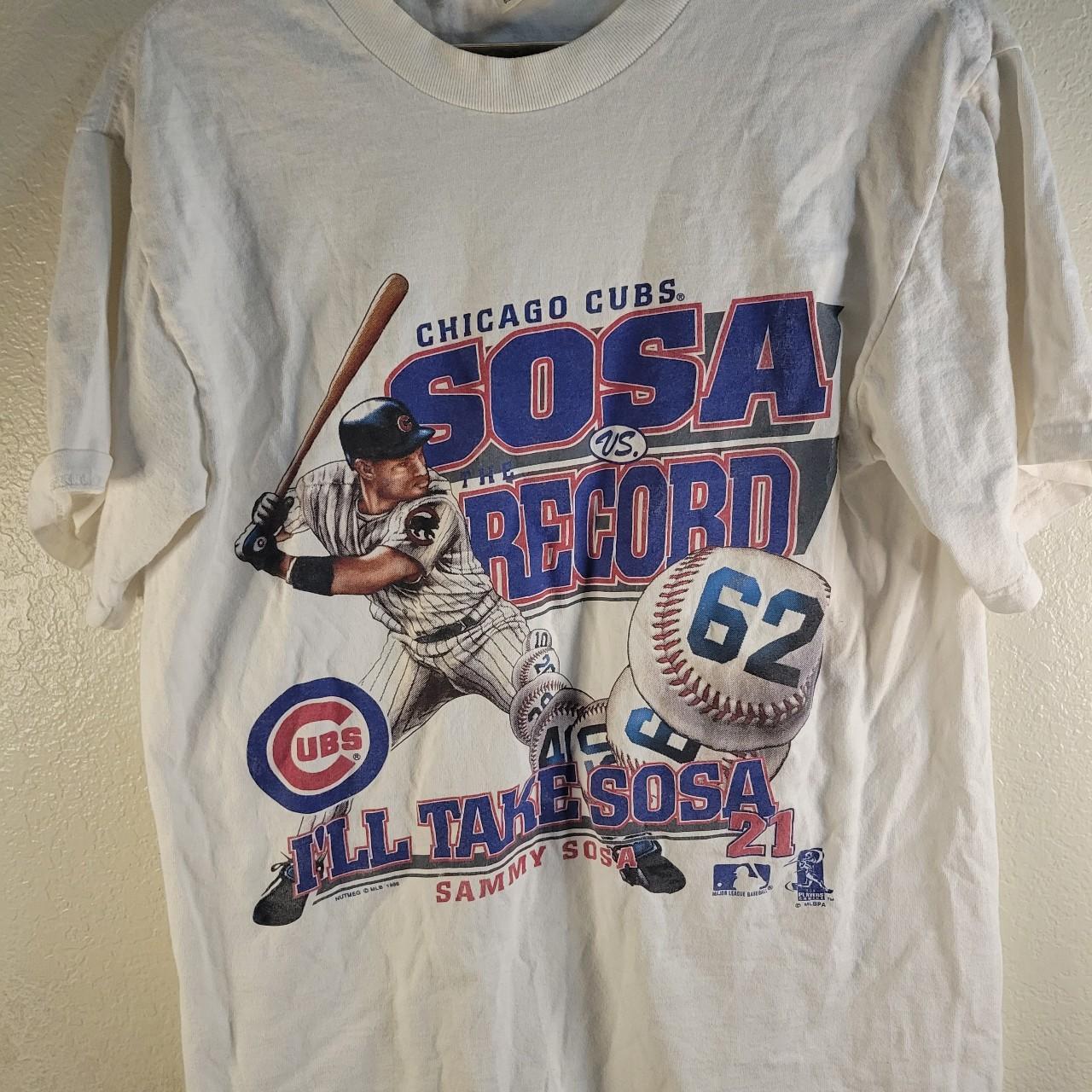 Vintage Chicago Cubs Sammy Sosa 1998 Shirt Size Small