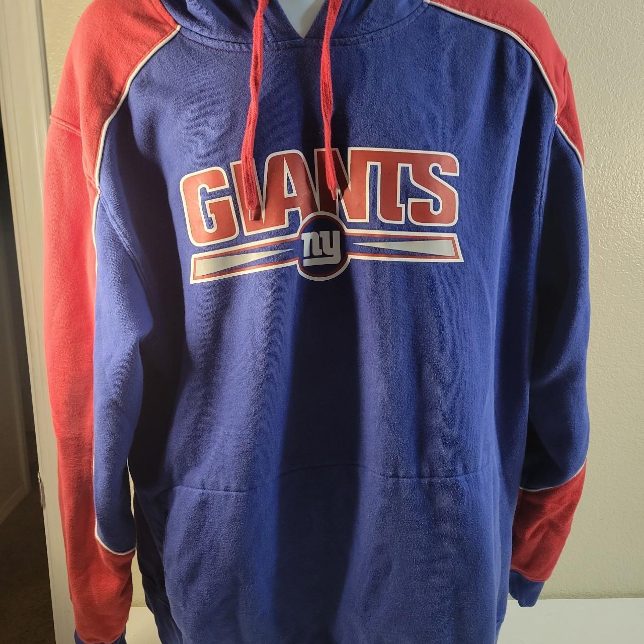 NFL NY Giants Hoodie size XL. Excellent condition - Depop