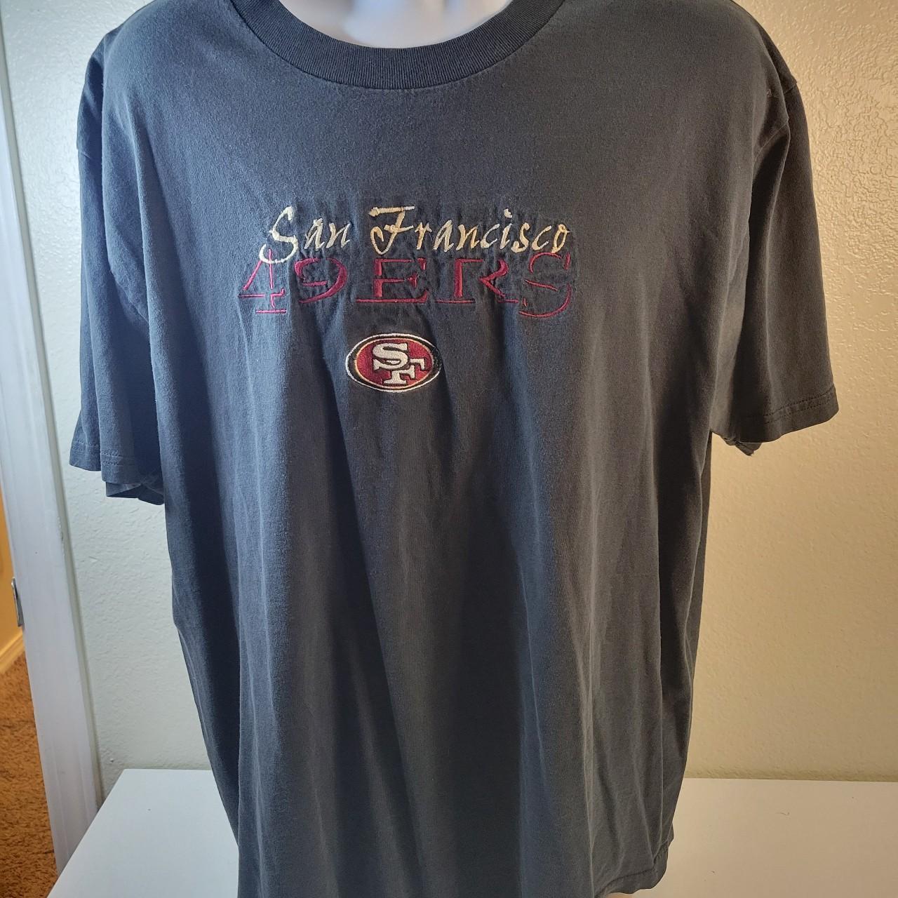 San Francisco 49ers Black Shirt Vintage looking - Depop