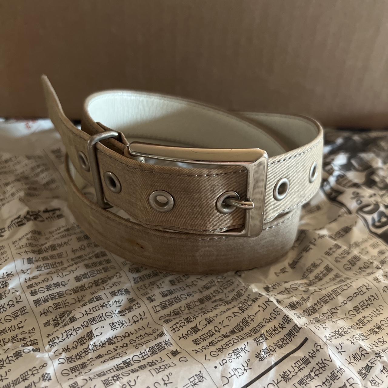 99ss Undercover Relief Single Grommet Belt Fits at Depop