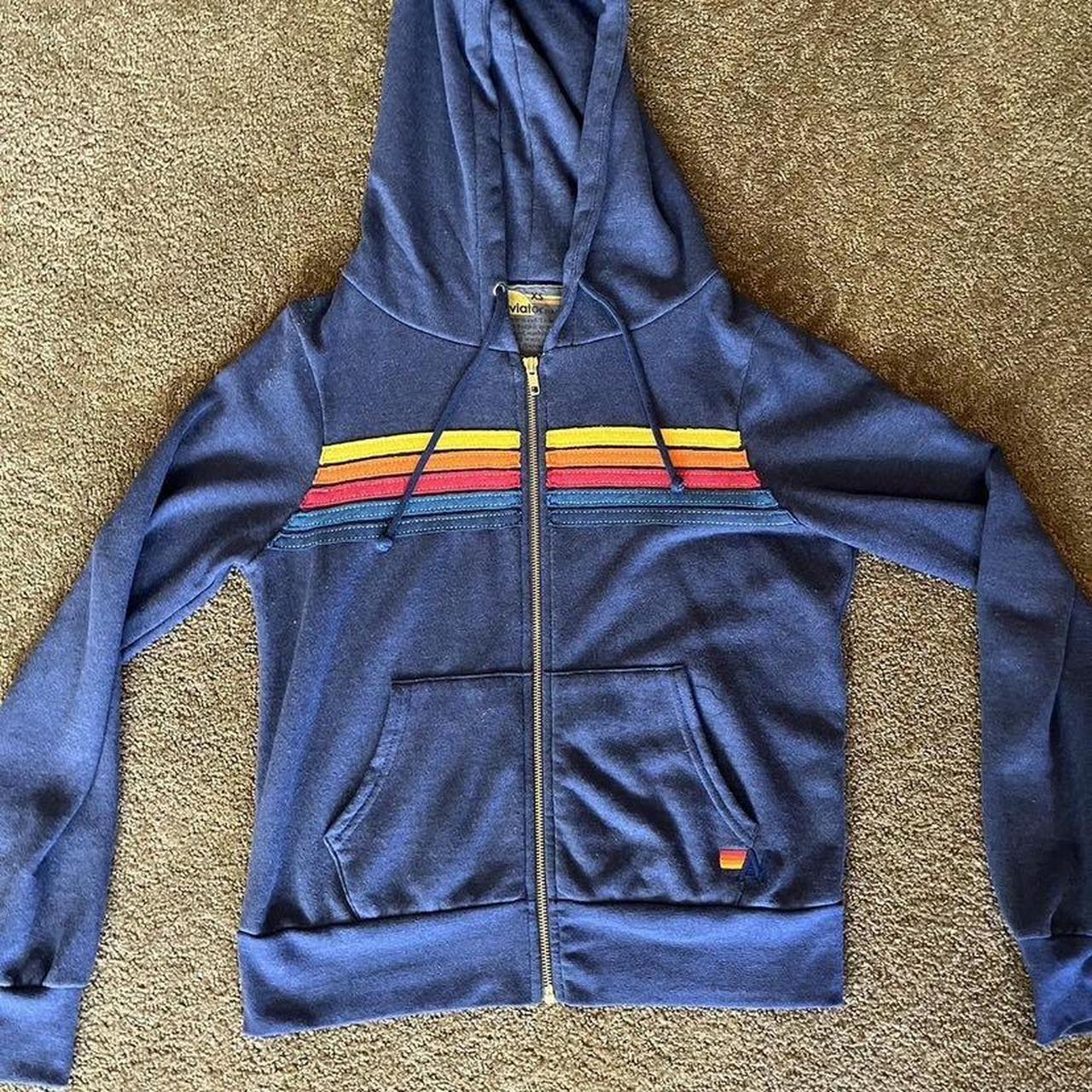 aviator nation zip up - Depop