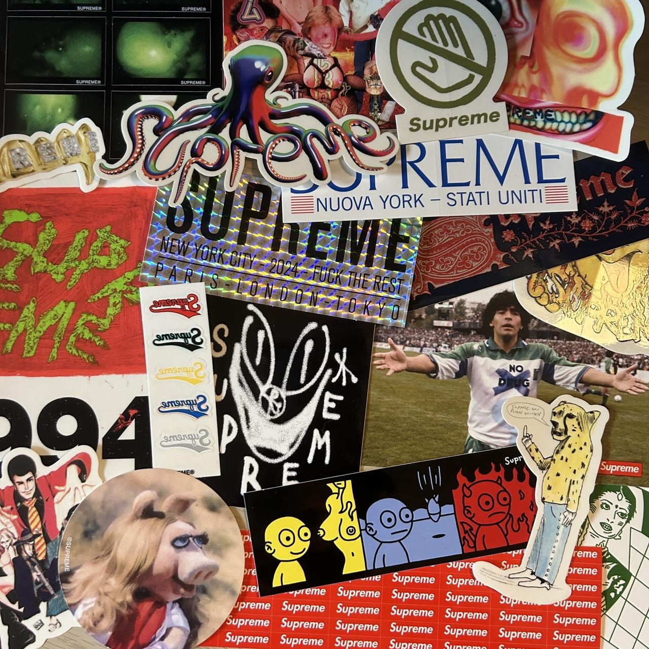 SUPREME STICKER PACK 1 20 assorted supreme stickers