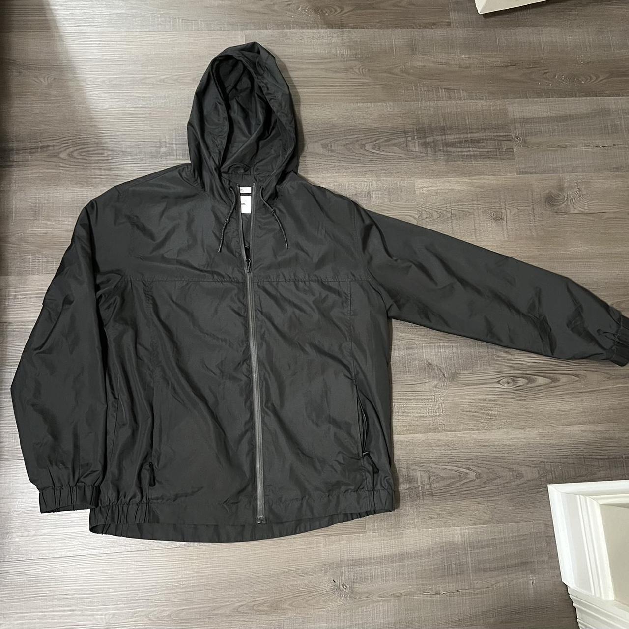 Goodfellow Windbreaker Color: Black In great... - Depop