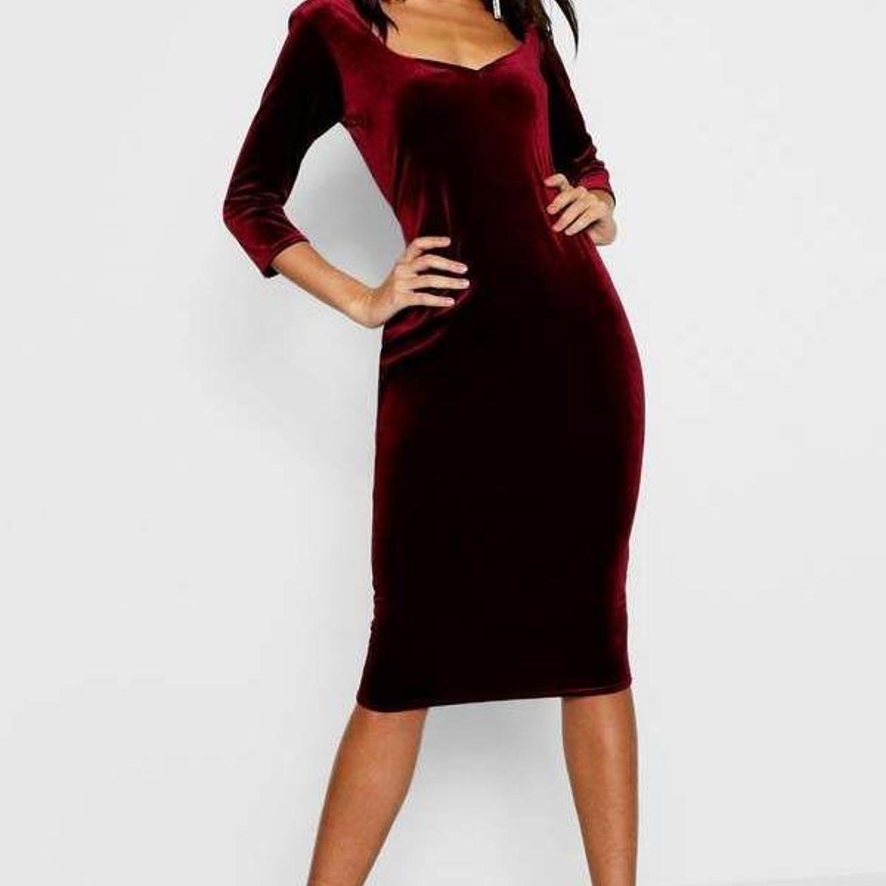 Victoria Velvet Midi Dress Victoria Velvet Midi Dress