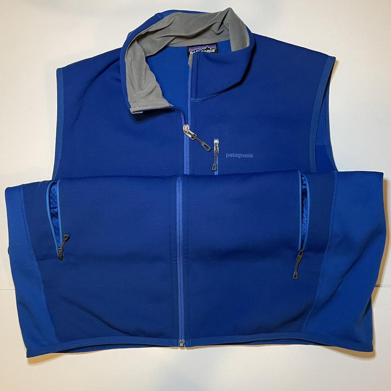 Store Patagonia Blue Piton Hybrid Zip Vest Size Large