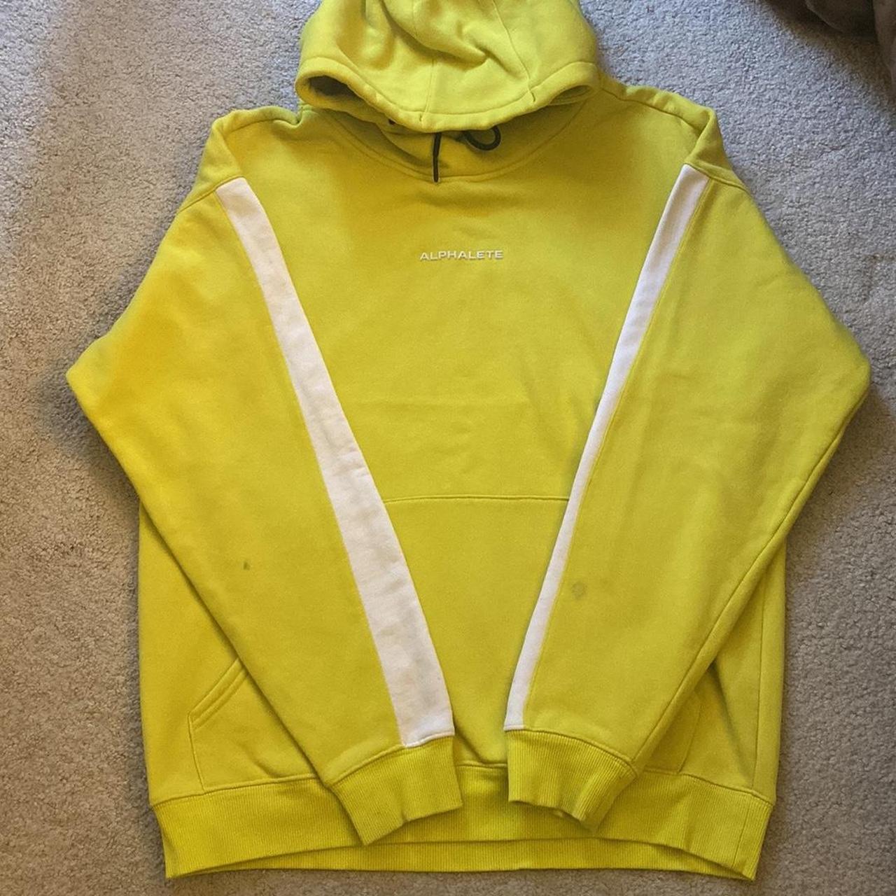 Alphalete hoodie. Size large. There are a couple of. Depop