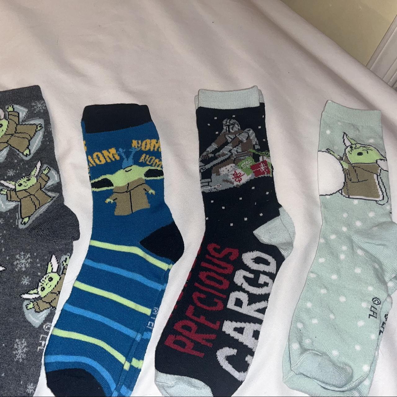 Christmas Themed Star Wars socks 🧦 Never worn, free... - Depop