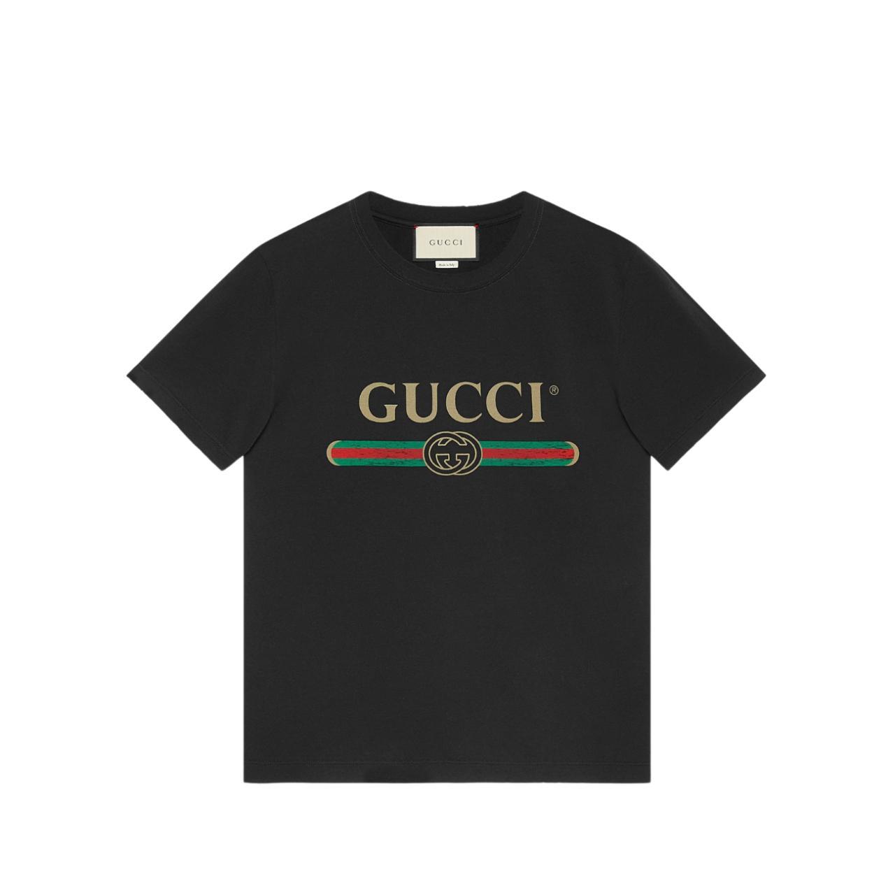 GUCCI 616036 XJD7T 9095 COTTON JERSEY GUCCI FIRENZE | Depop