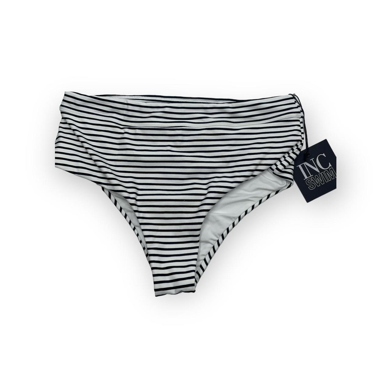 Product Image 3 - INC Swim Striped Bikini Black