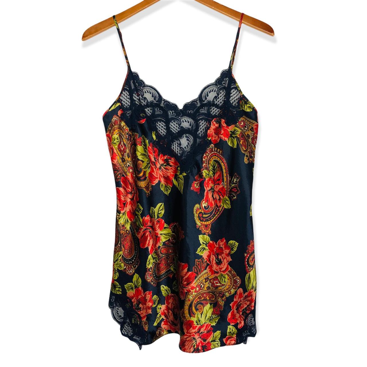 Victoria's Secret Women's Blue and Red Dress