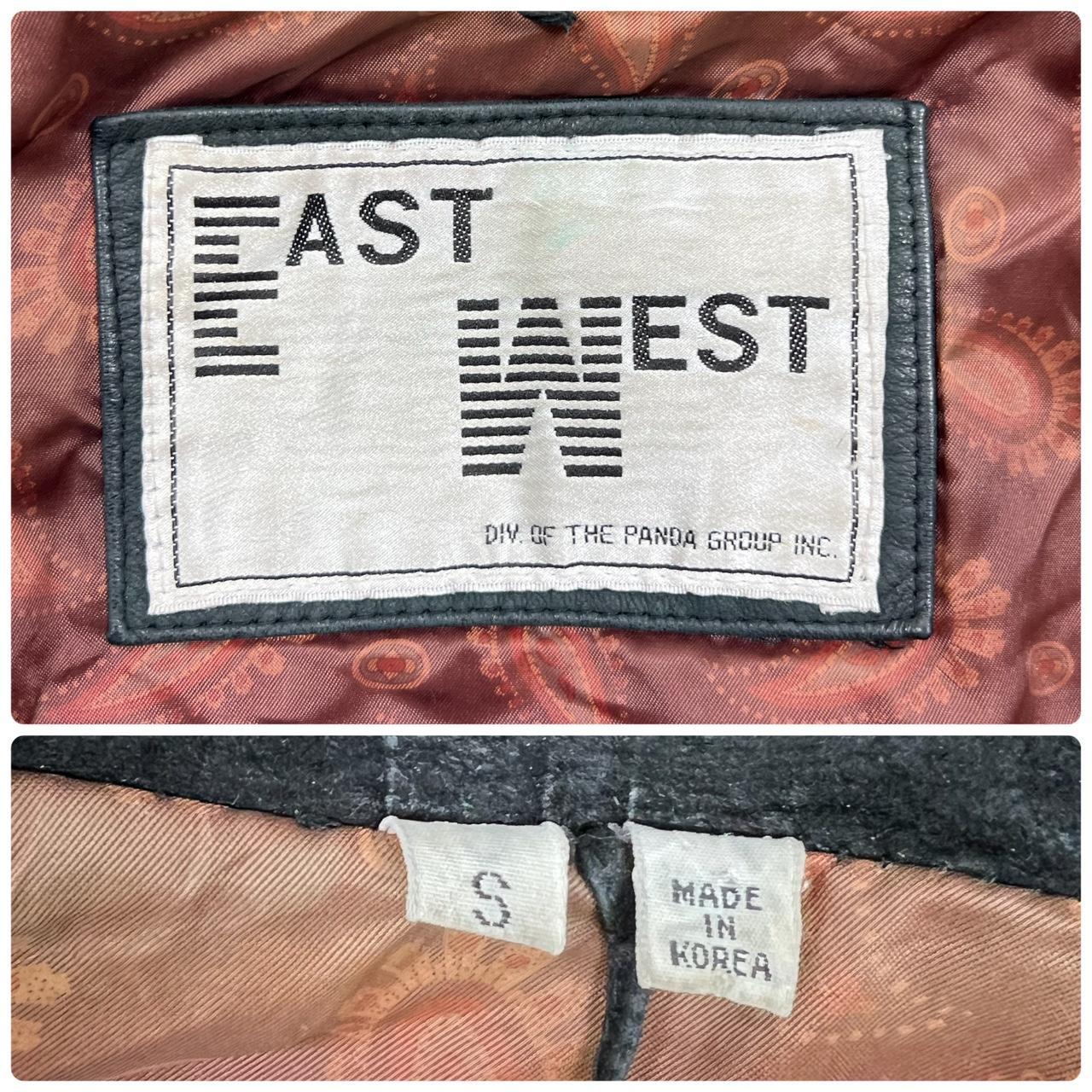 East West Men's Black and Grey Coat (3)