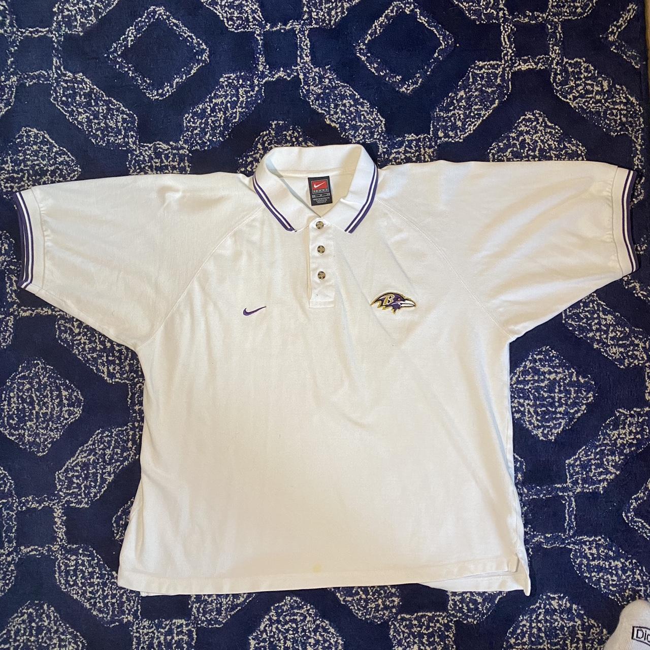 NIke NFL Training Baltimore Ravens Polo - Depop