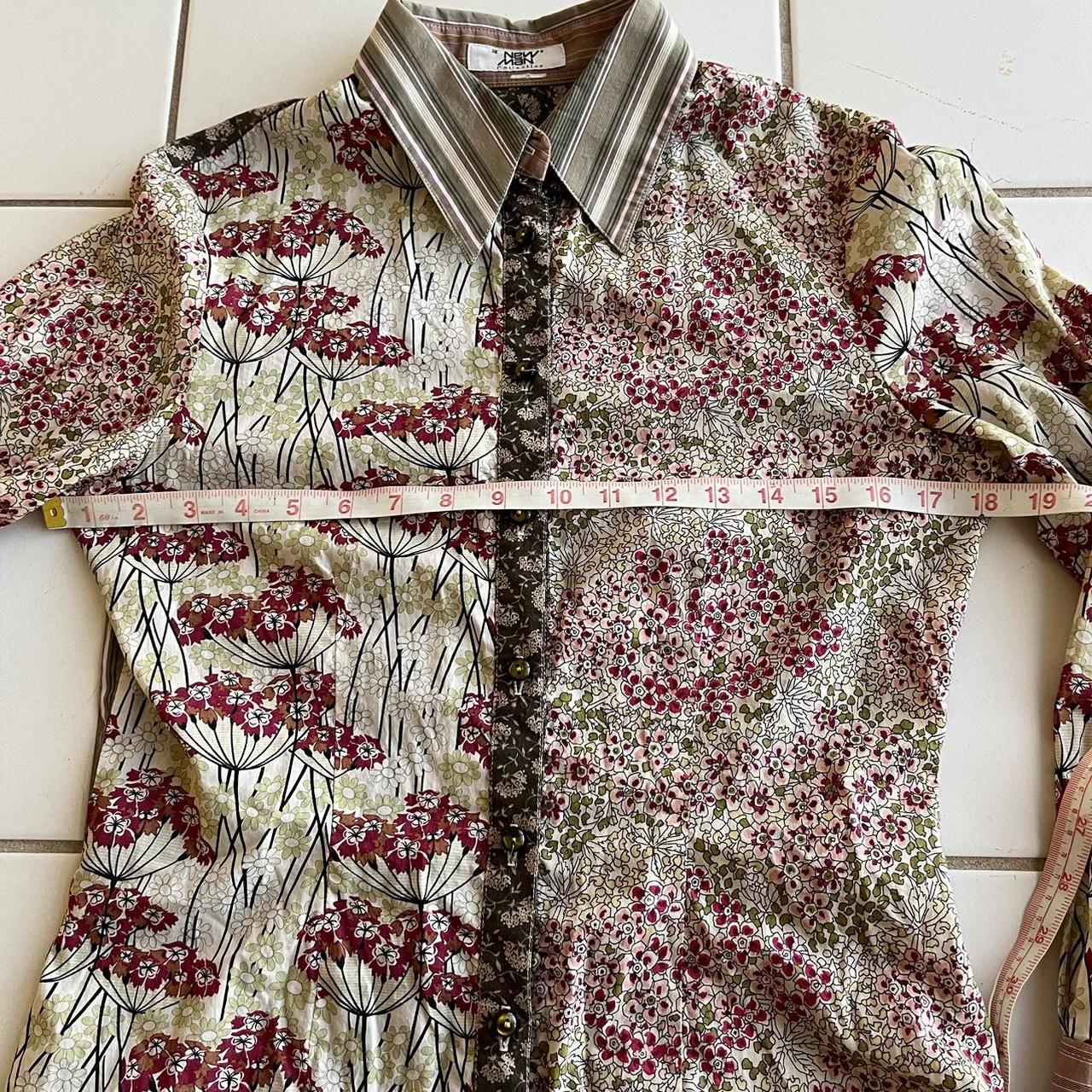 Women's Blouse - Multi/Pink - S – multi pattern f… - image 3