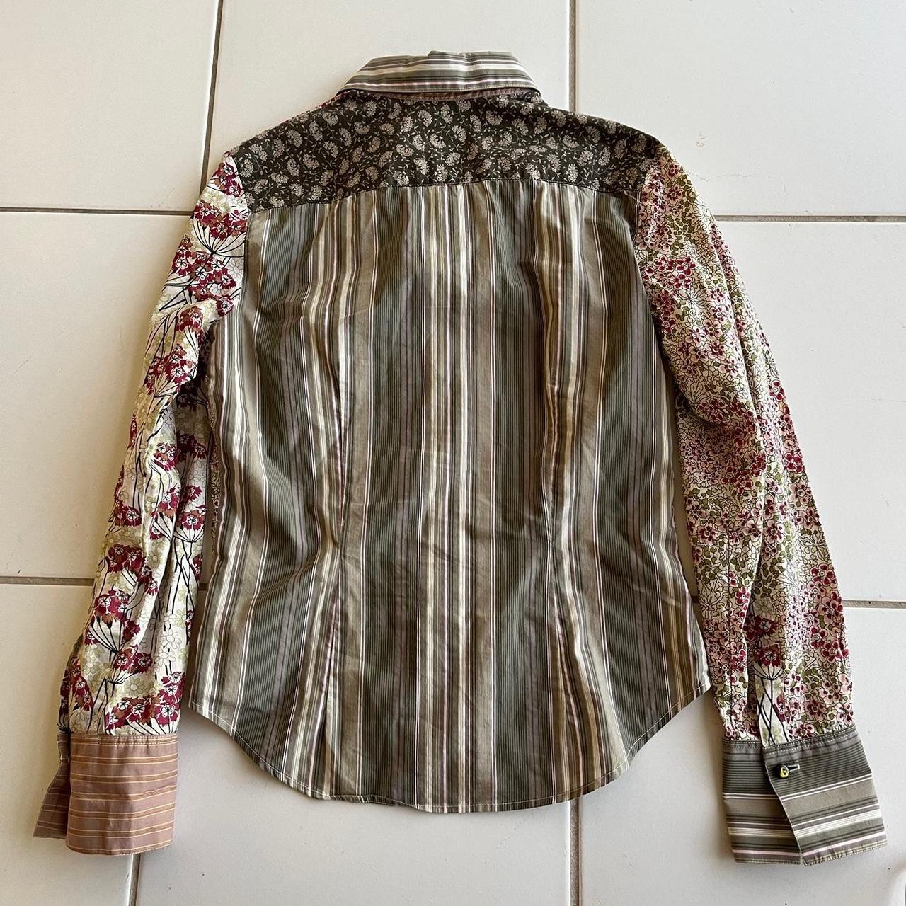 Women's Blouse - Multi/Pink - S – multi pattern f… - image 8