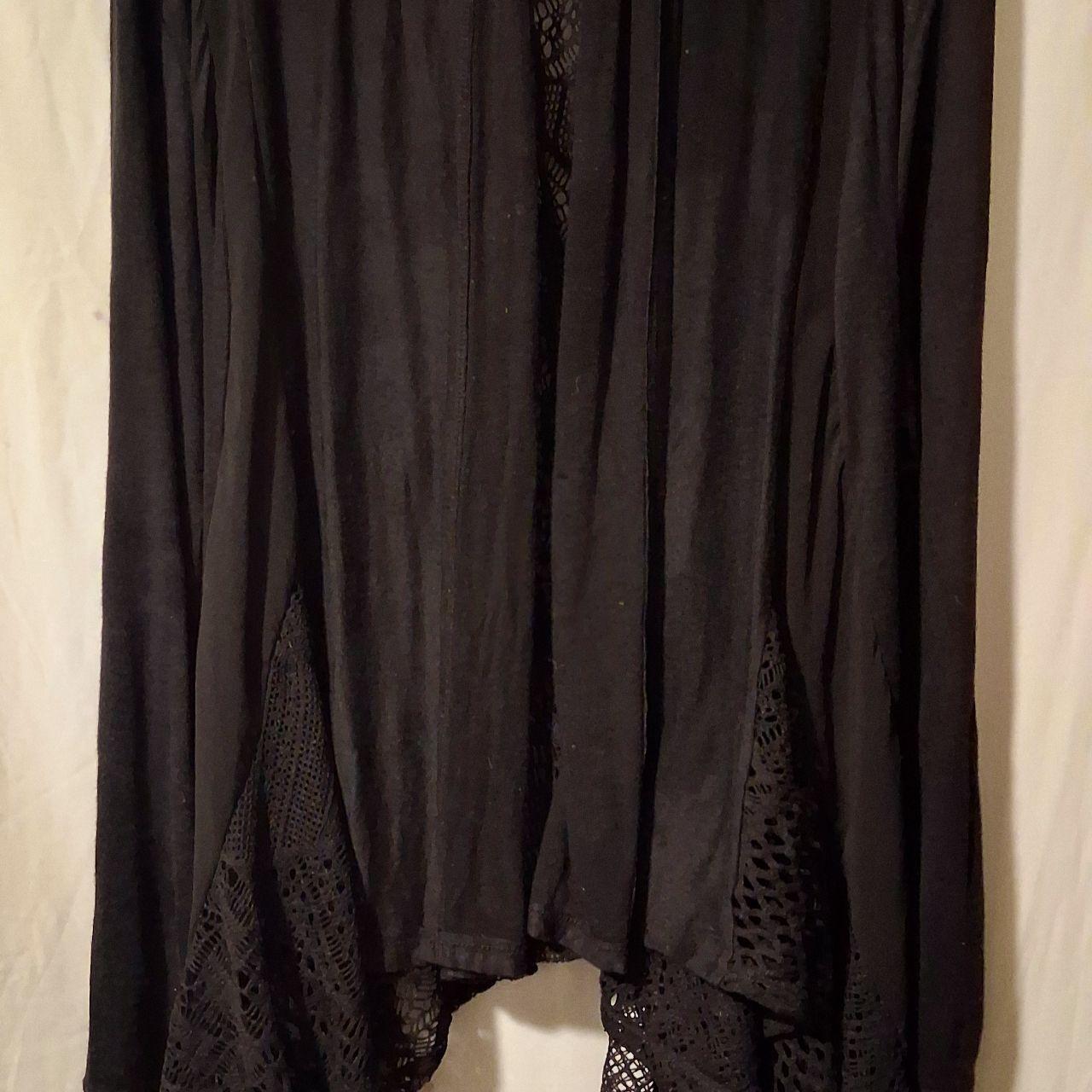 Source Unknown Women's Top - Black - M – Boho Bla… - image 1