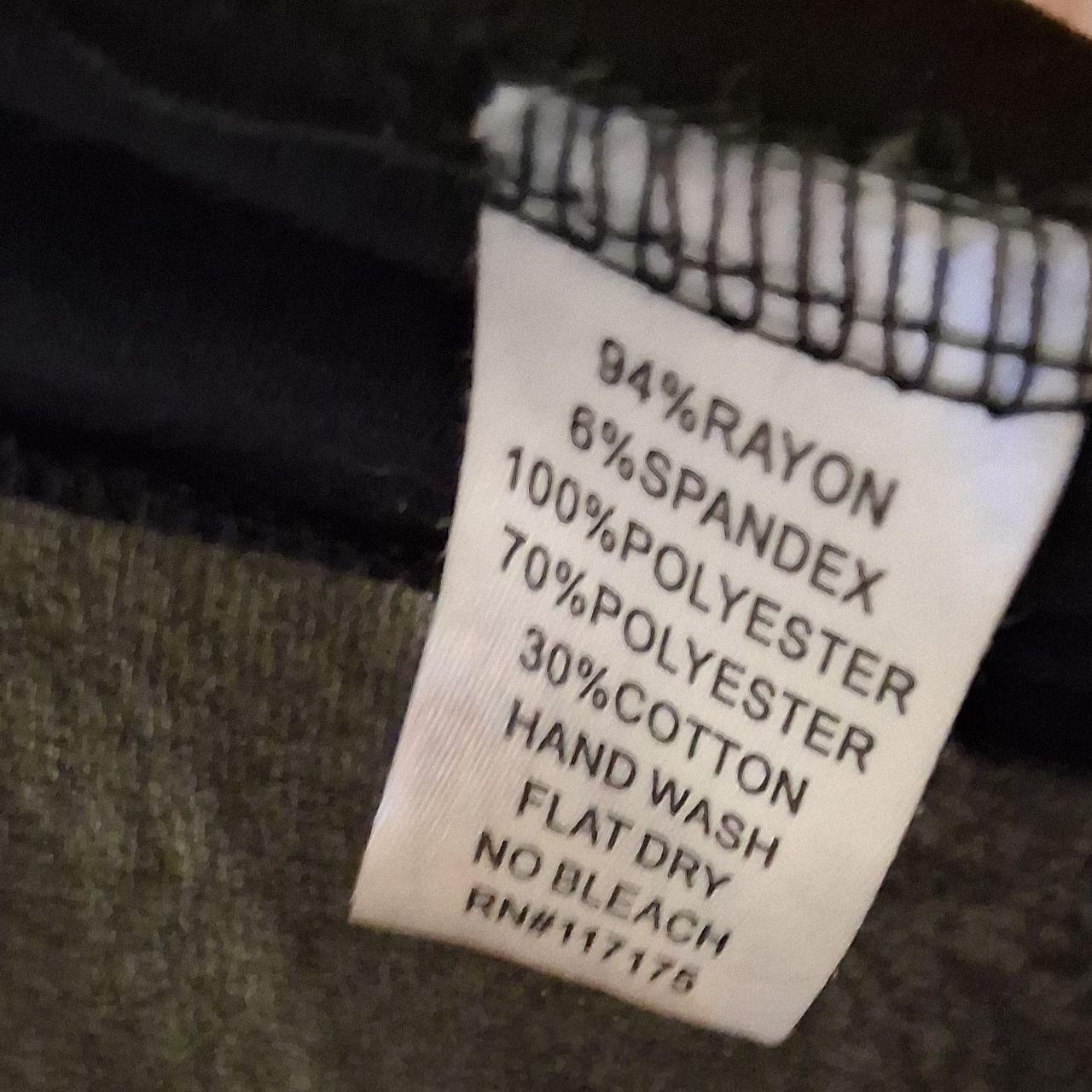 Source Unknown Women's Top - Black - M – Boho Bla… - image 6