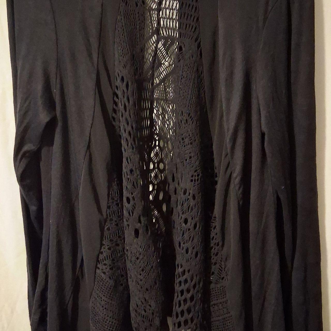 Source Unknown Women's Top - Black - M – Boho Bla… - image 4