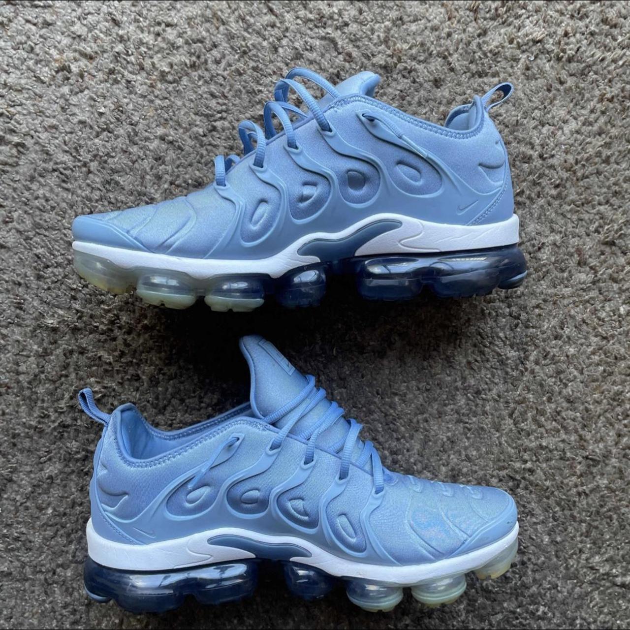 vapormax plus work blue