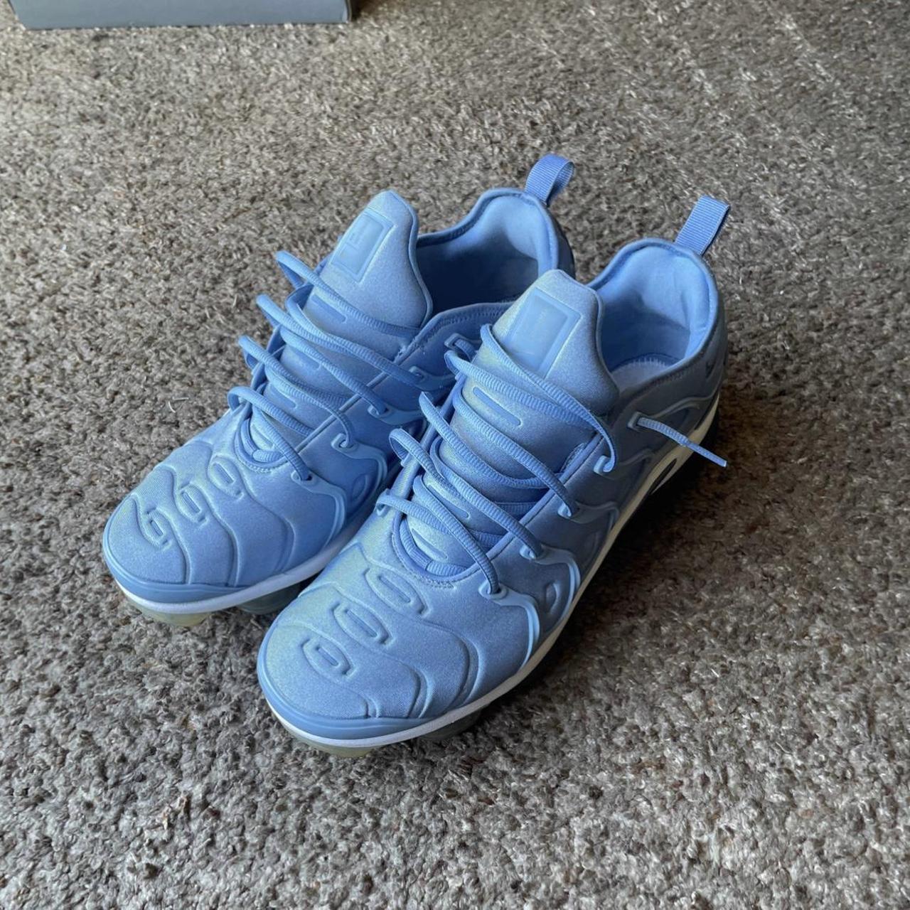 vapormax plus work blue