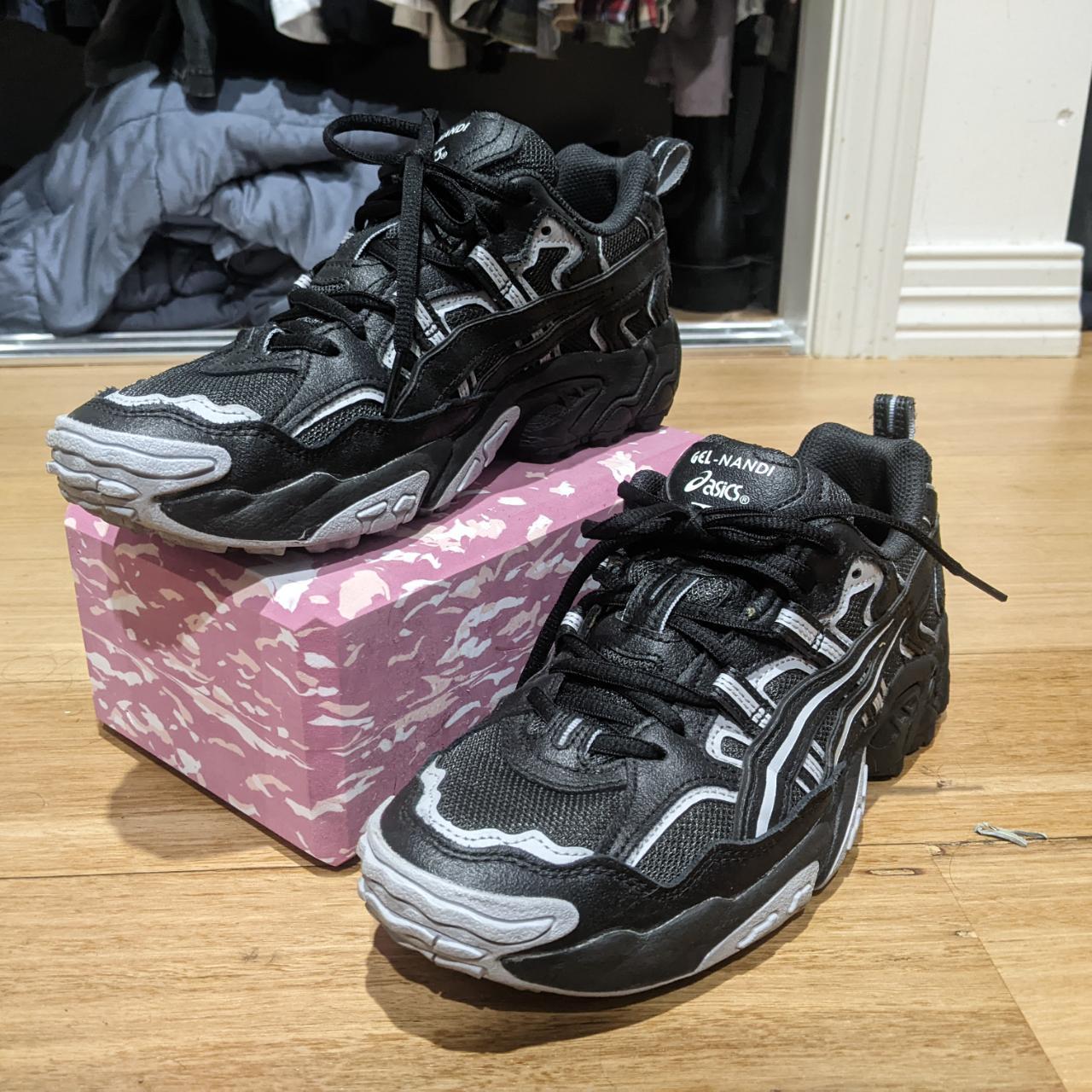 asics gel nandi black