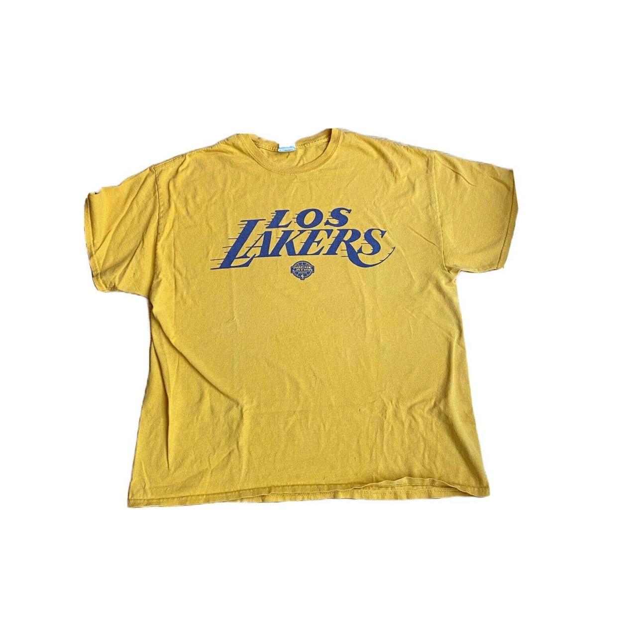 NBA Men's T-Shirt - Yellow - XL