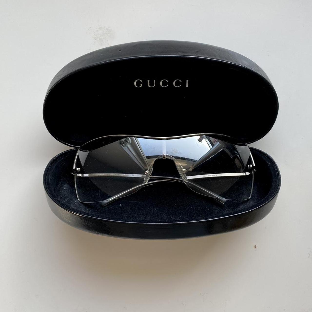 90s vintage gucci rimless sunglasses I loveeee... - Depop