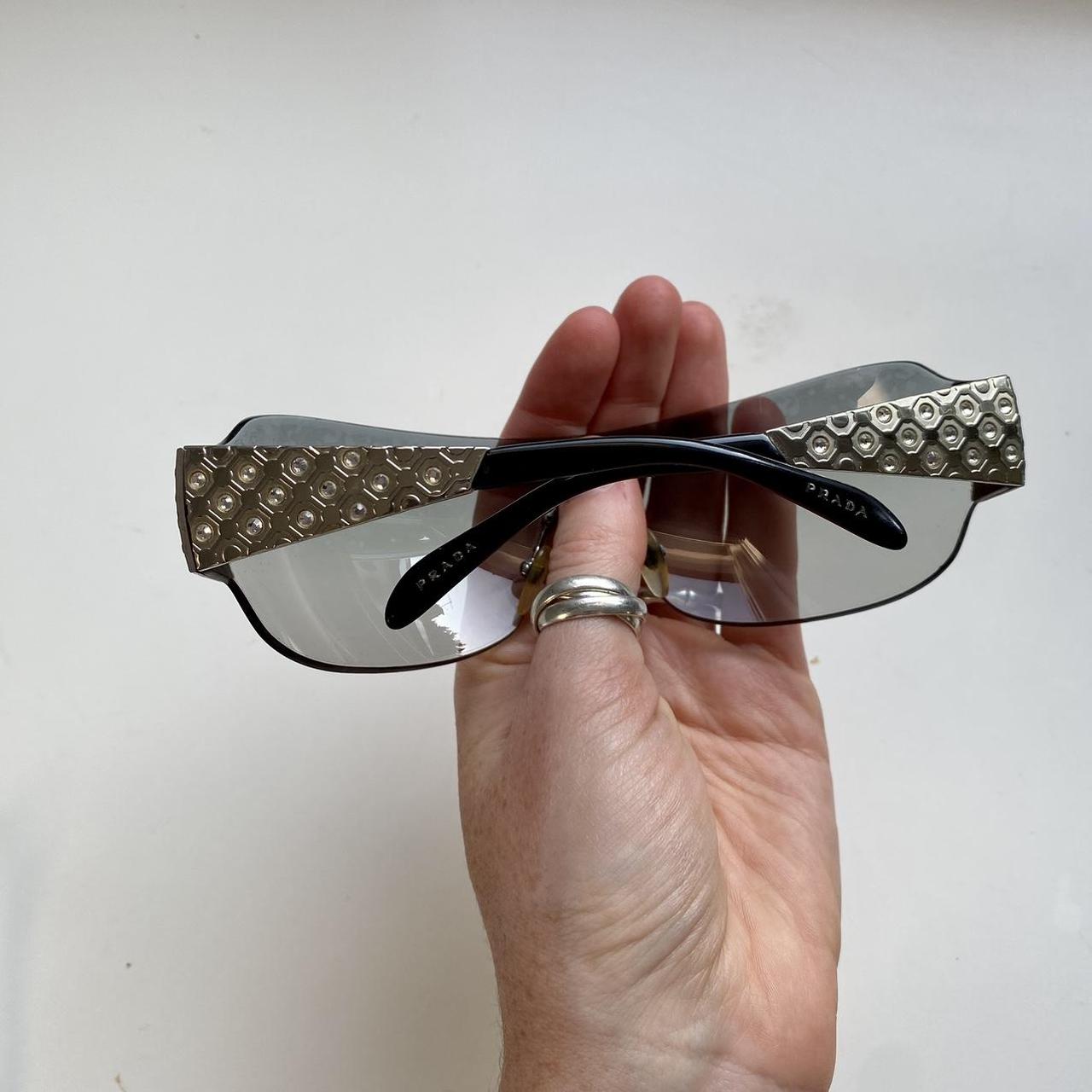 prada rimless frames